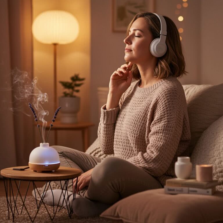 Aromaterapia i muzyka relaksacyjna – naturalne sposoby na odprężenie