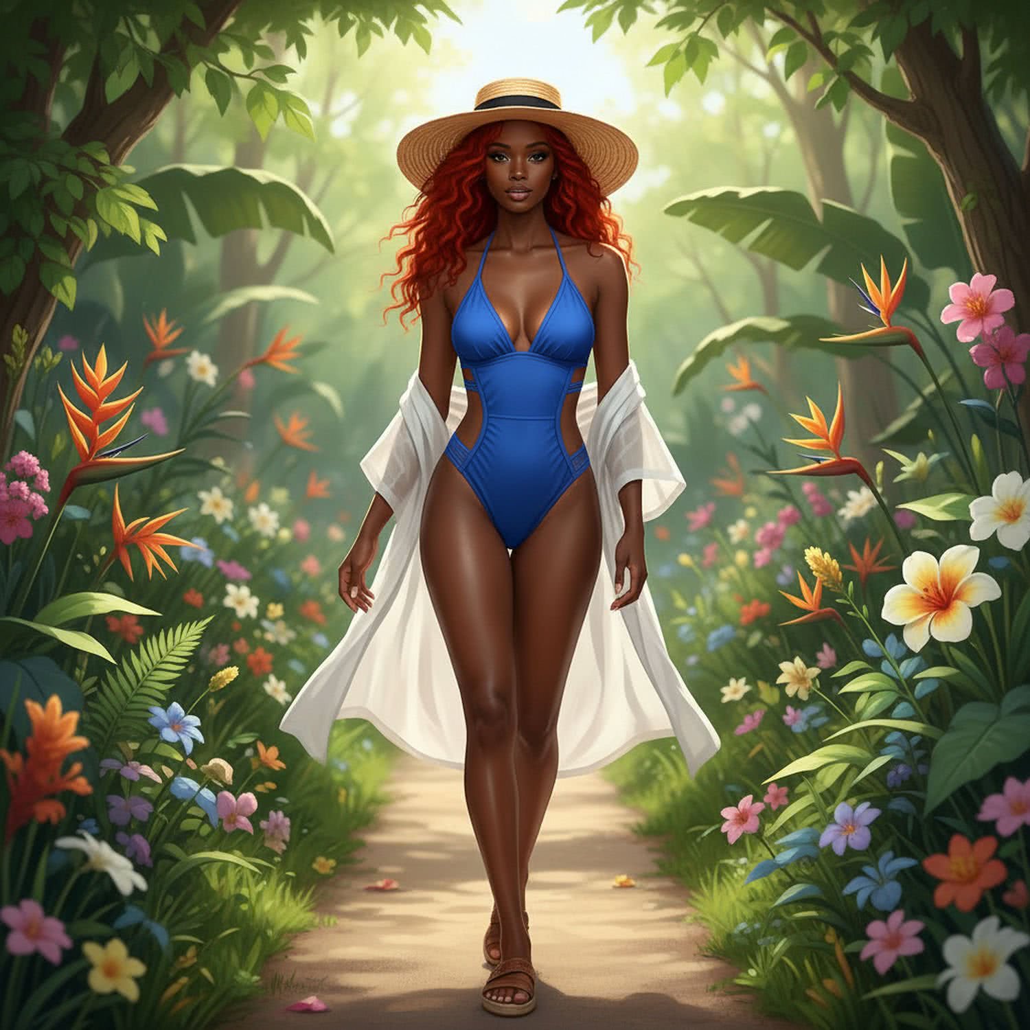 Ilustracja poglądowa do artykułu w kategorii Moda i Styl - Kobiecy Wakacyjny Look