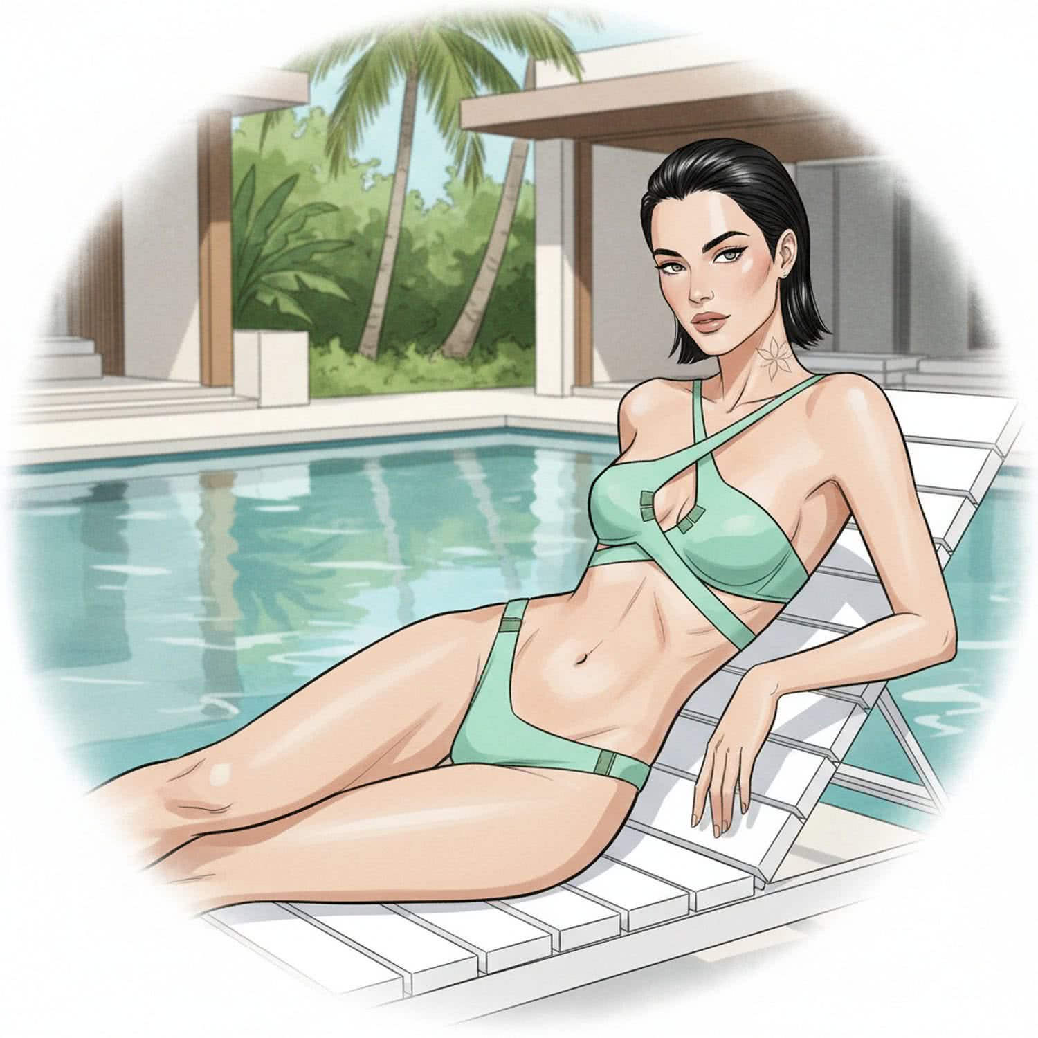 Ilustracja poglądowa do artykułu w kategorii Moda i Styl - Kobiecy Wakacyjny Look