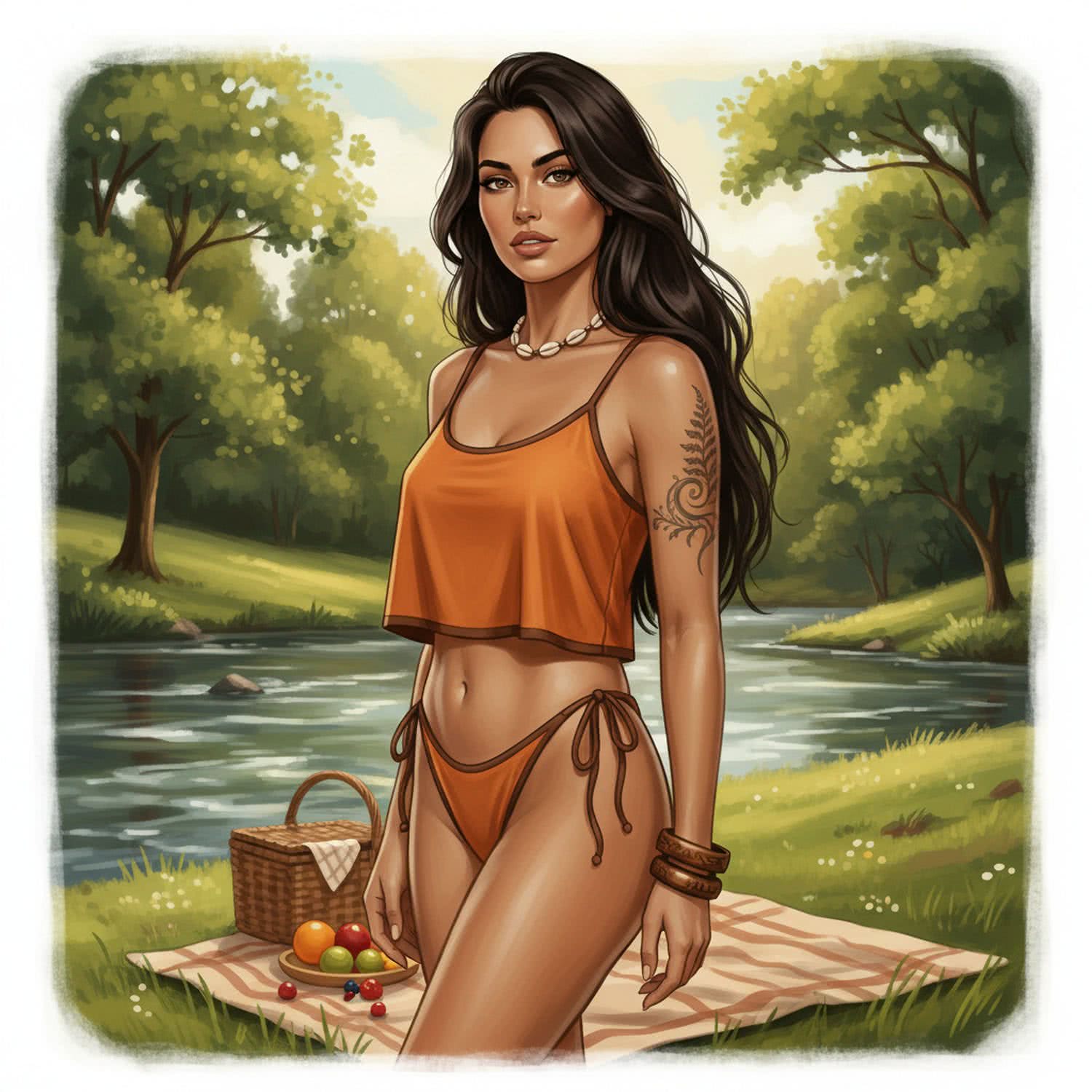 Ilustracja poglądowa do artykułu w kategorii Moda i Styl - Kobiecy Wakacyjny Look