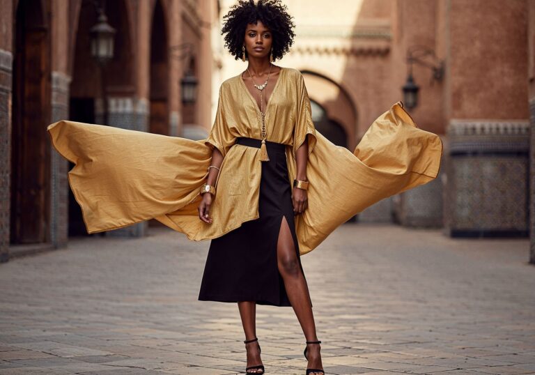 Wiosenna stylizacja dla marokańskiej piękności – egzotyczny i seksowny look na ciepłe dni